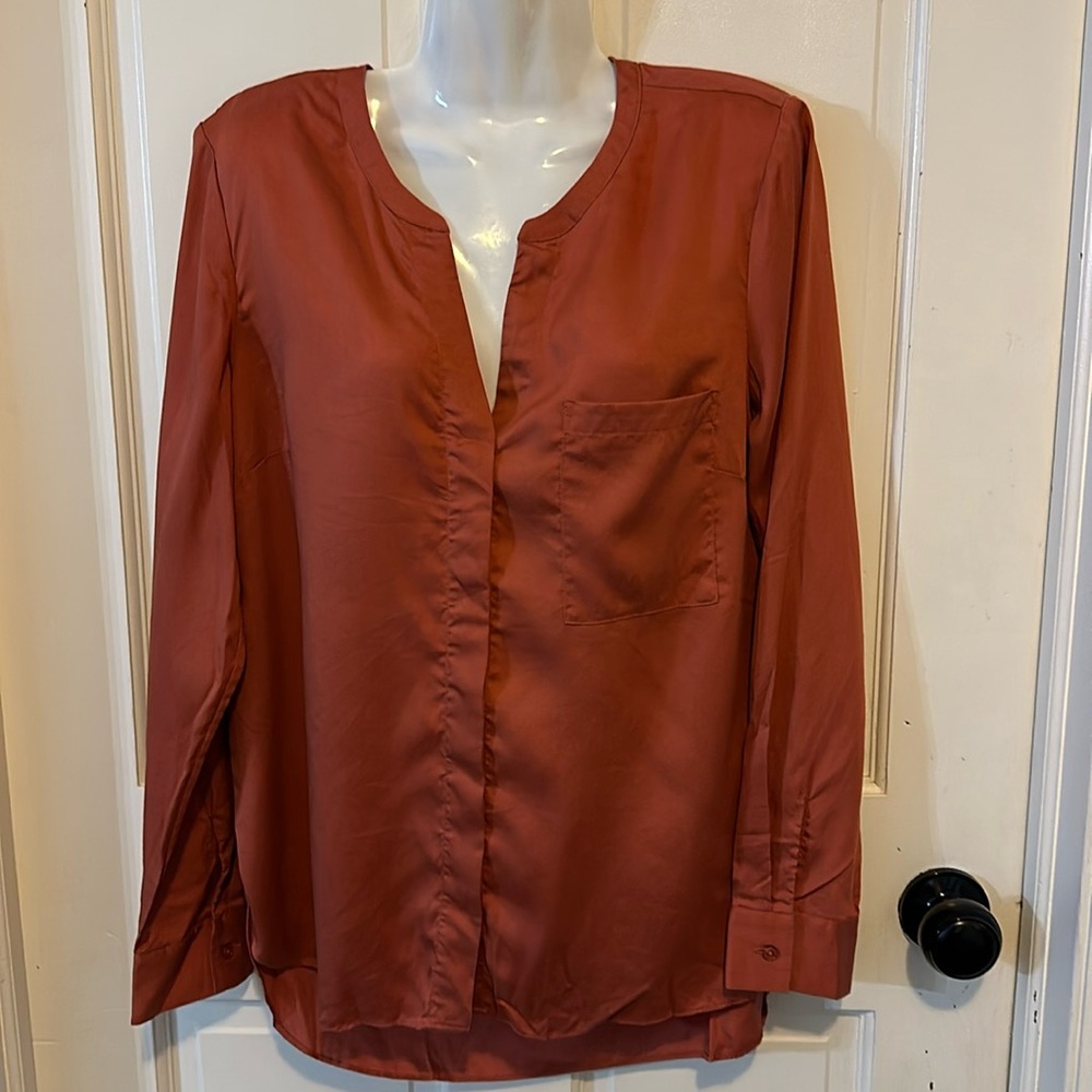 Banana Republic Terracotta Blouse